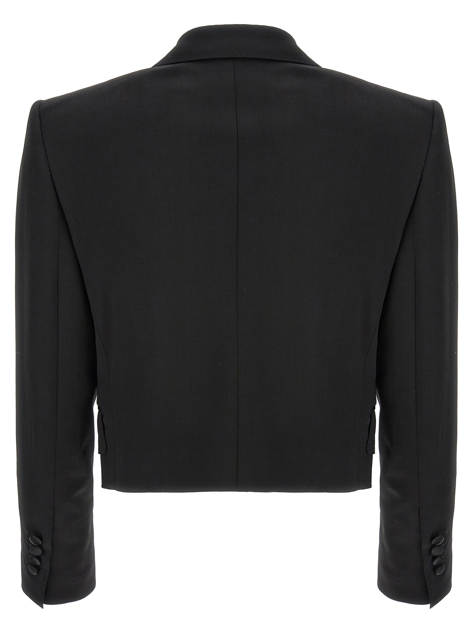 'Tuxedo' crop blazer - immagine 2