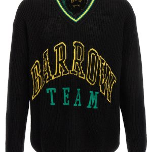 Logo embroidery sweater