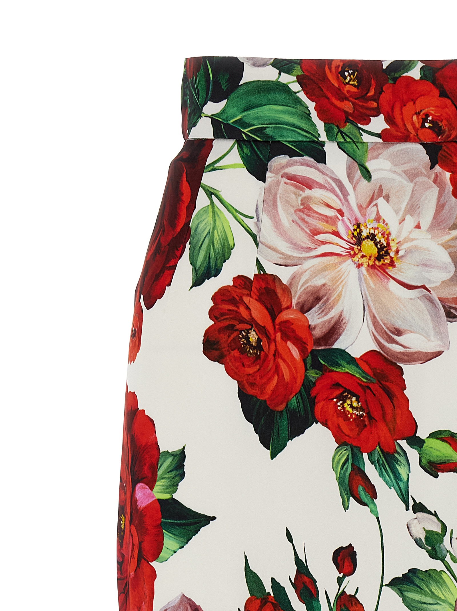 Floral longuette skirt - immagine 3