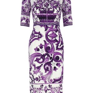 'Maiolica' print dress