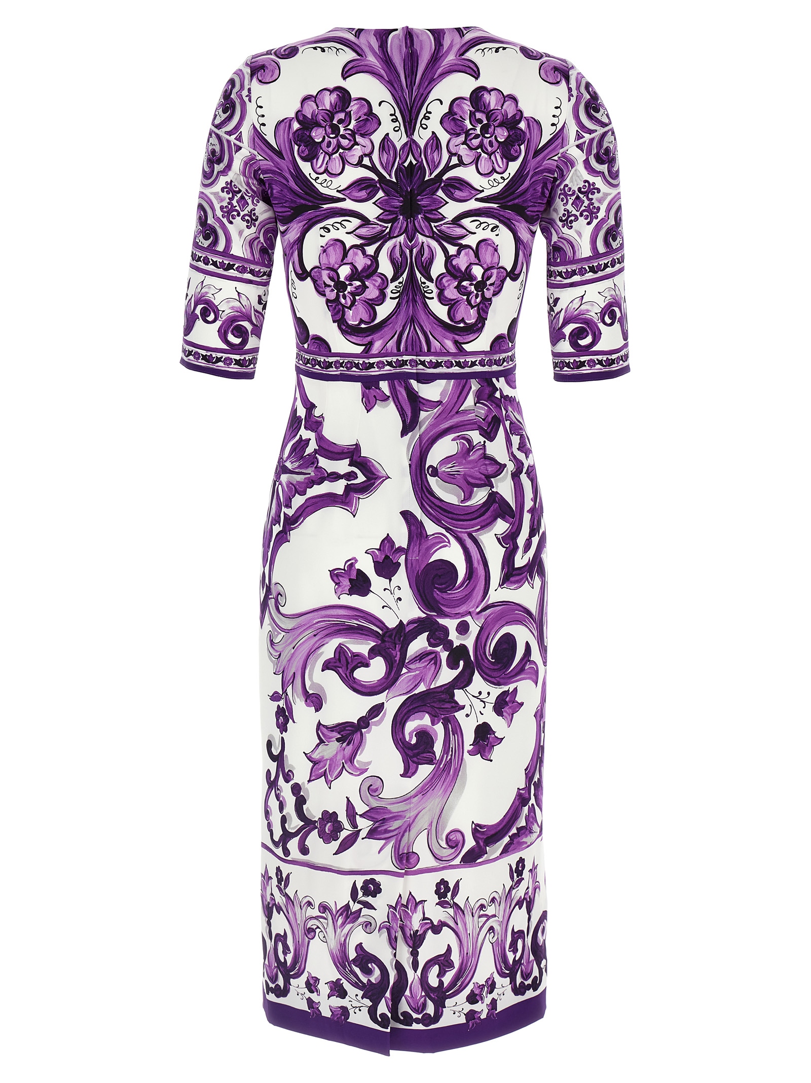'Maiolica' print dress - immagine 2