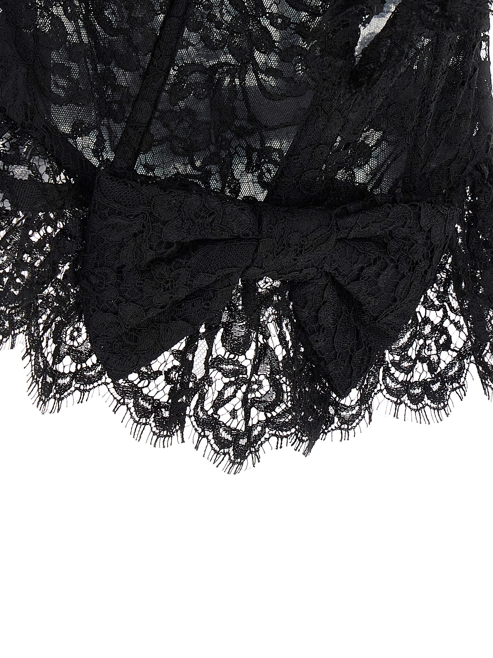 Lace bow bustier top - immagine 4