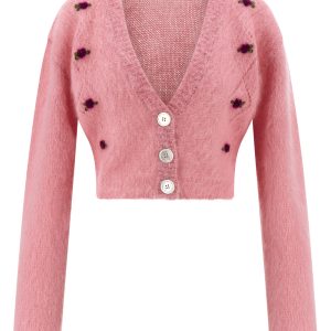 'Carded Mohair' cardigan