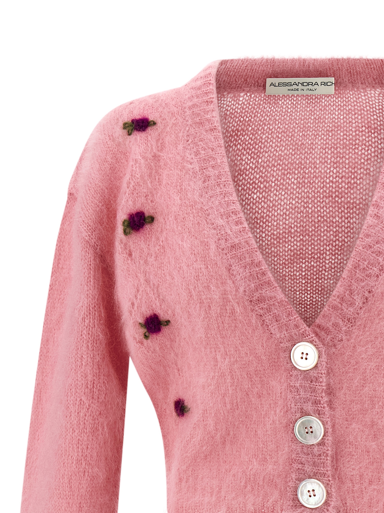 'Carded Mohair' cardigan - immagine 3