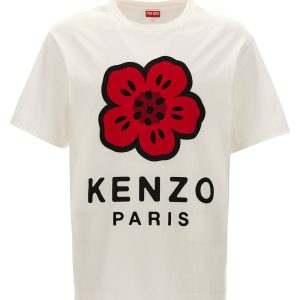 'stampa fiore' T-shirt