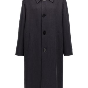 Double wool coat