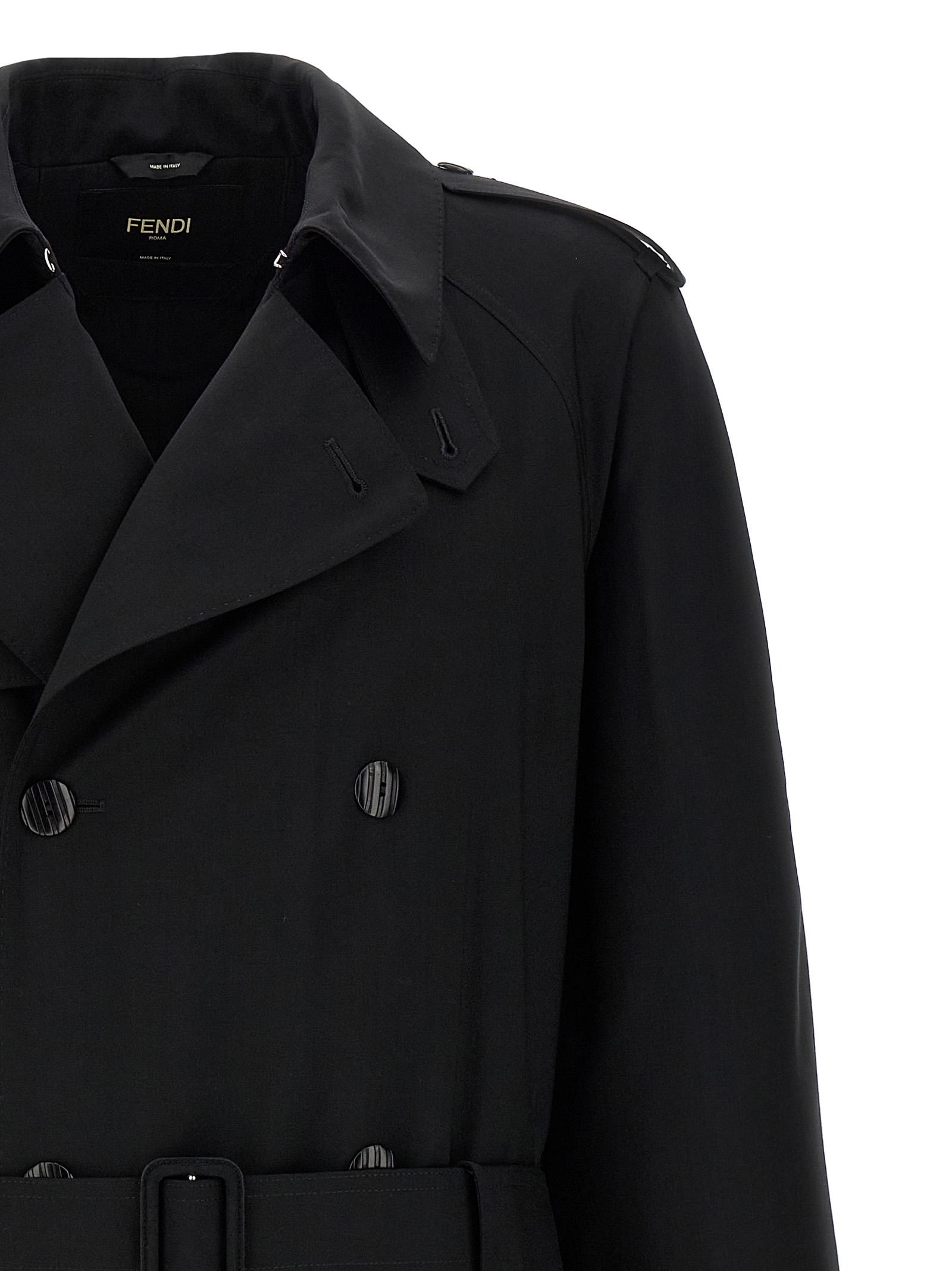 Wool trench coat - immagine 3