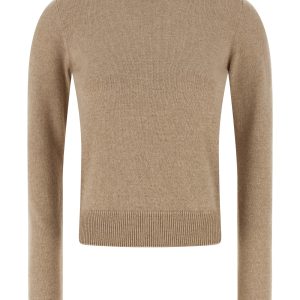 Eco-cashmere button sweater