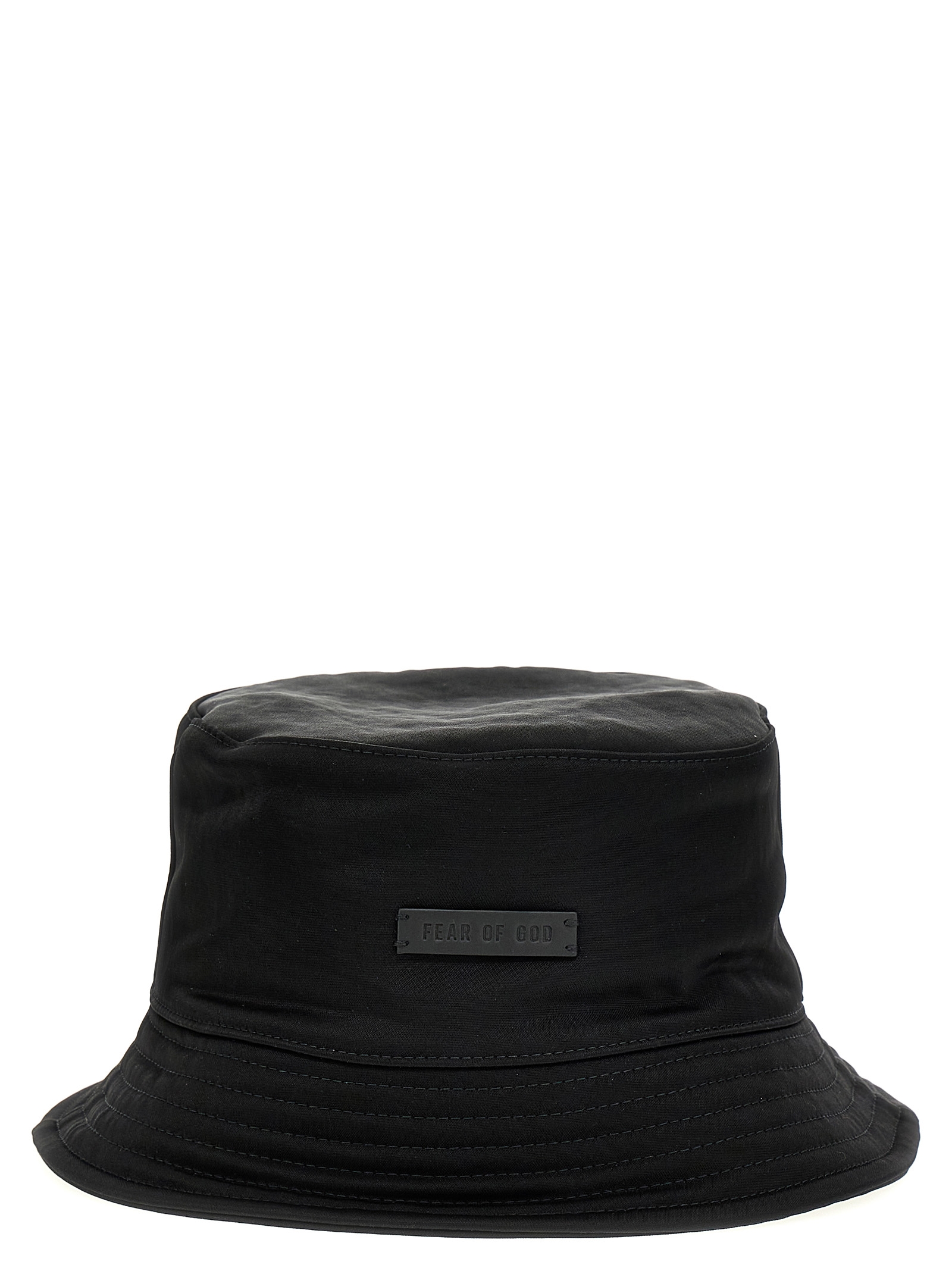 Logo patch bucket hat