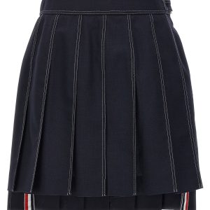 Mini pleated skirt