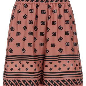 Silk bermuda shorts
