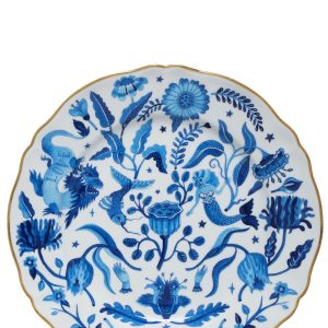 'All over blue' dinner plate ⌀ 26,5 cm