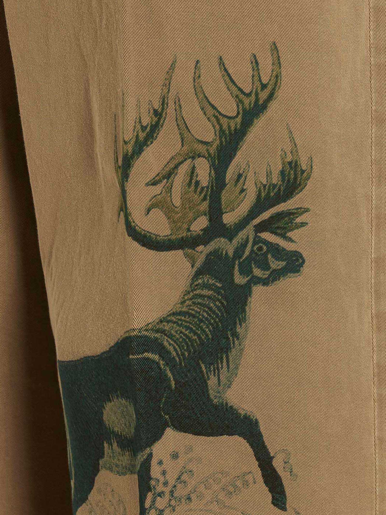 Printed cotton trousers - immagine 4