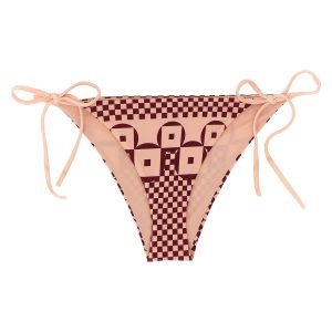 Micro patchwork bikini briefs