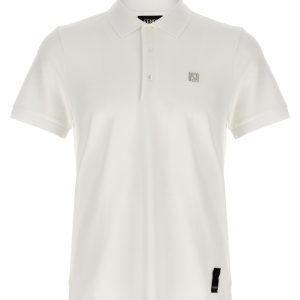 FF metallic logo polo shirt