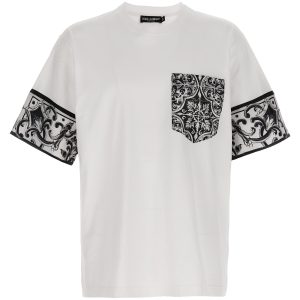 'Maiolica' print T-shirt