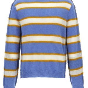 Contrast back sweater