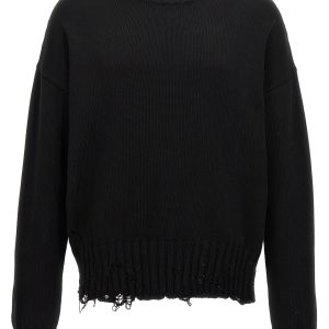 Destroyed effect sweater