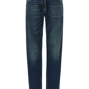 Trompe l'oeil heart jeans