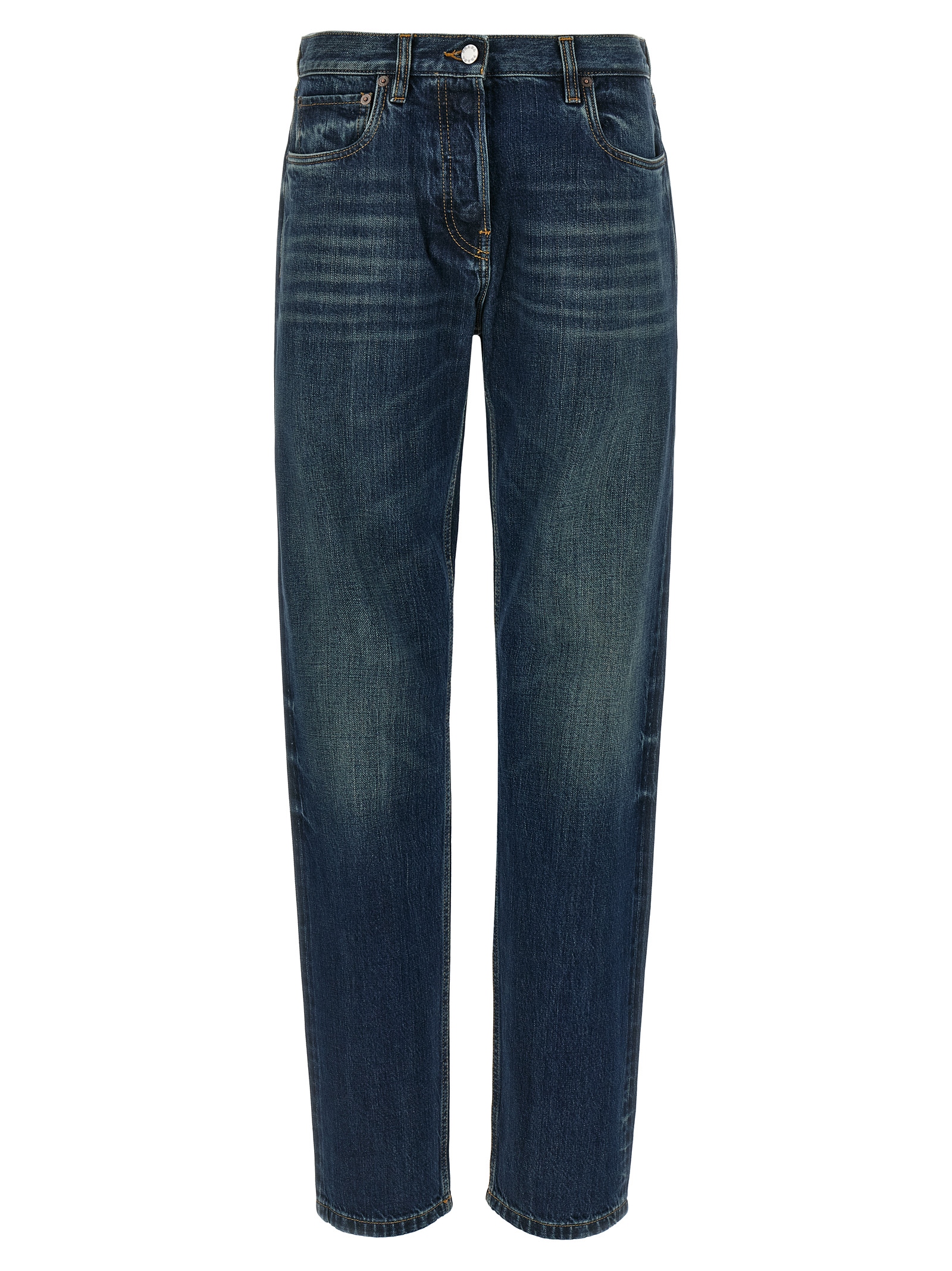 Trompe l'oeil heart jeans