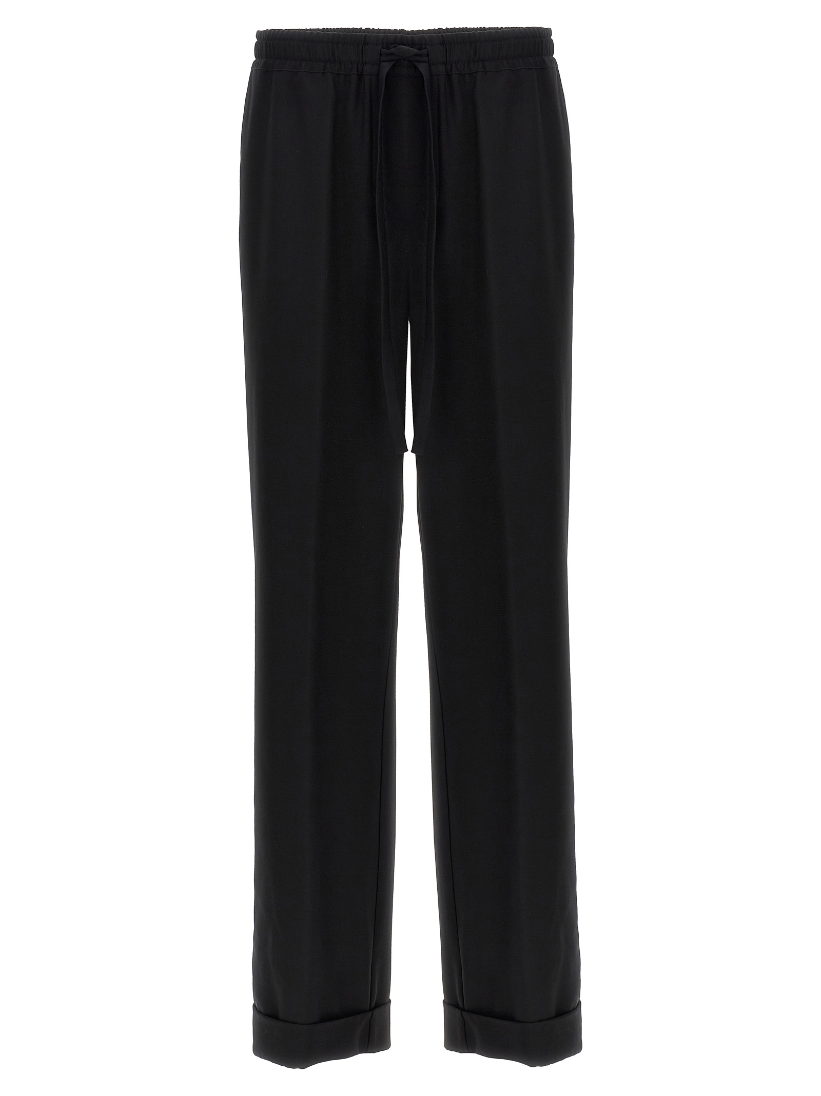 Contrast piping pants