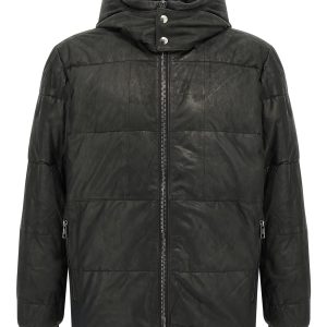 Removable hood down jacket