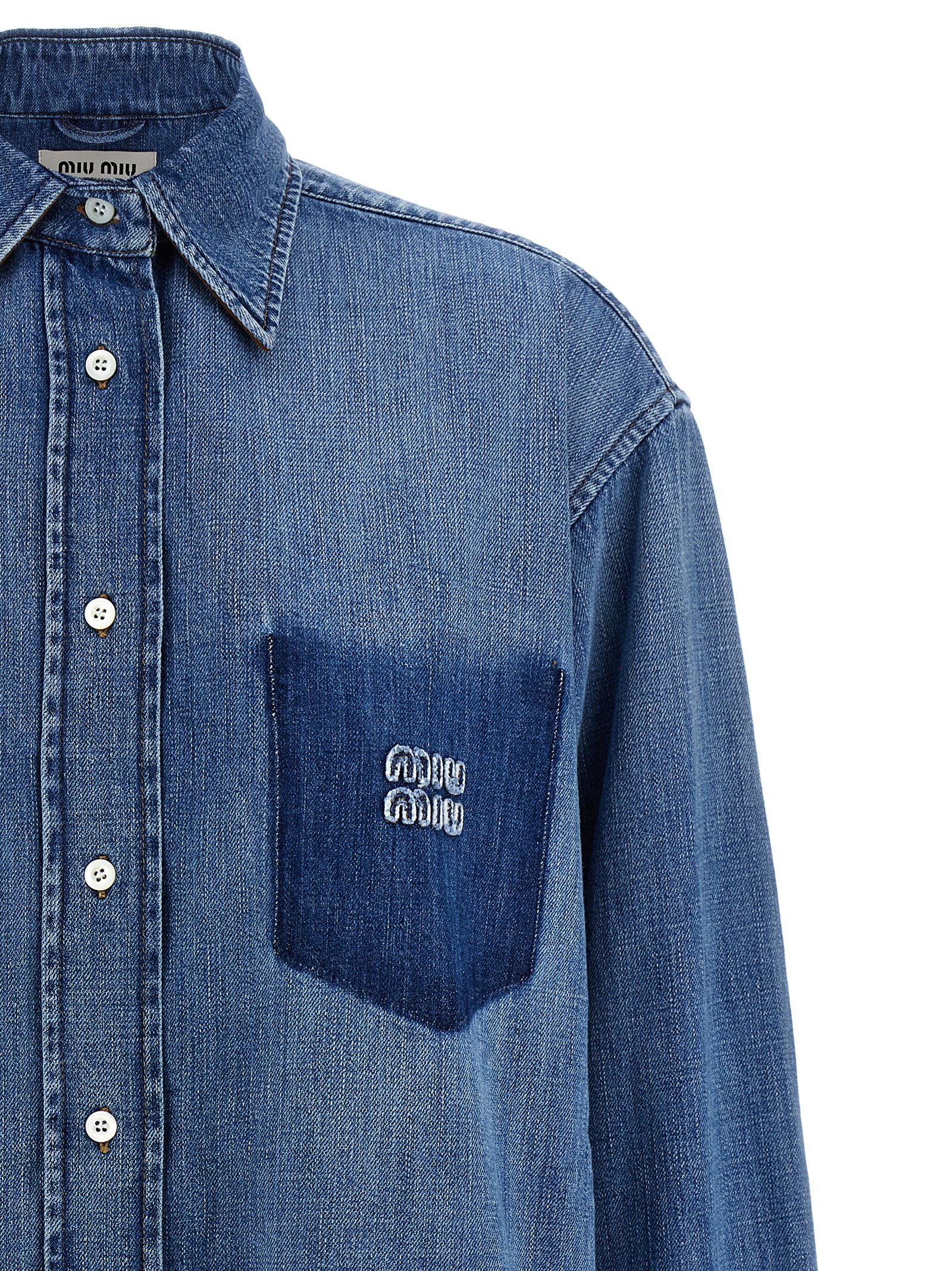 Trompe l'oeil pocket shirt - immagine 3