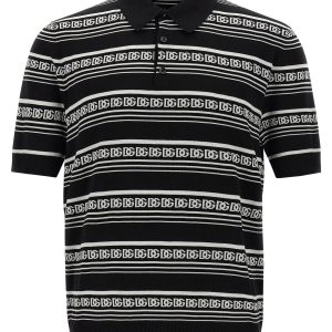 Knitted polo shirt