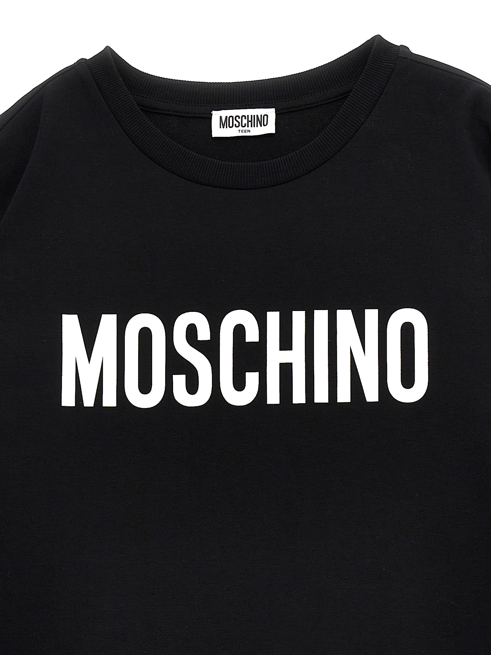 Logo print dress - immagine 3