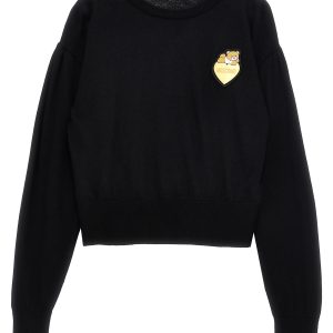 Logo patch sweater