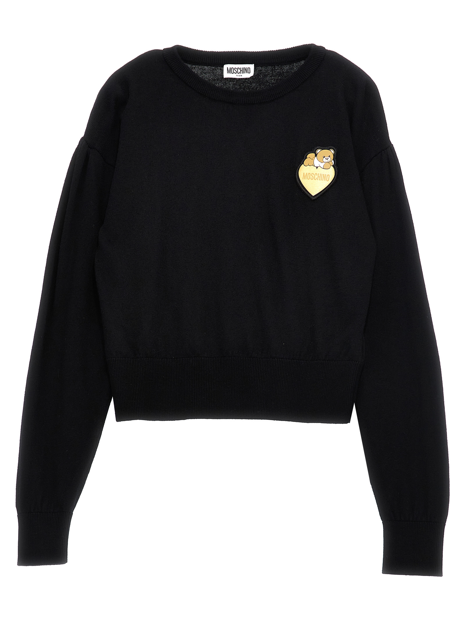 Logo patch sweater