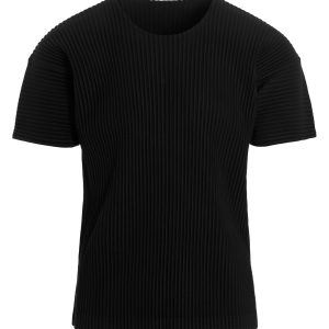 Pleated T-shirt