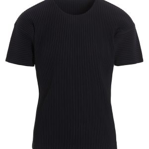 Pleated T-shirt