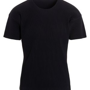 Pleated t-shirt