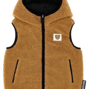 'Moschino Teddy Bear' Sherling vest