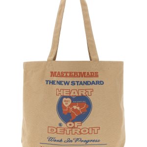 'Canvas Graphic Tote' shopping bag