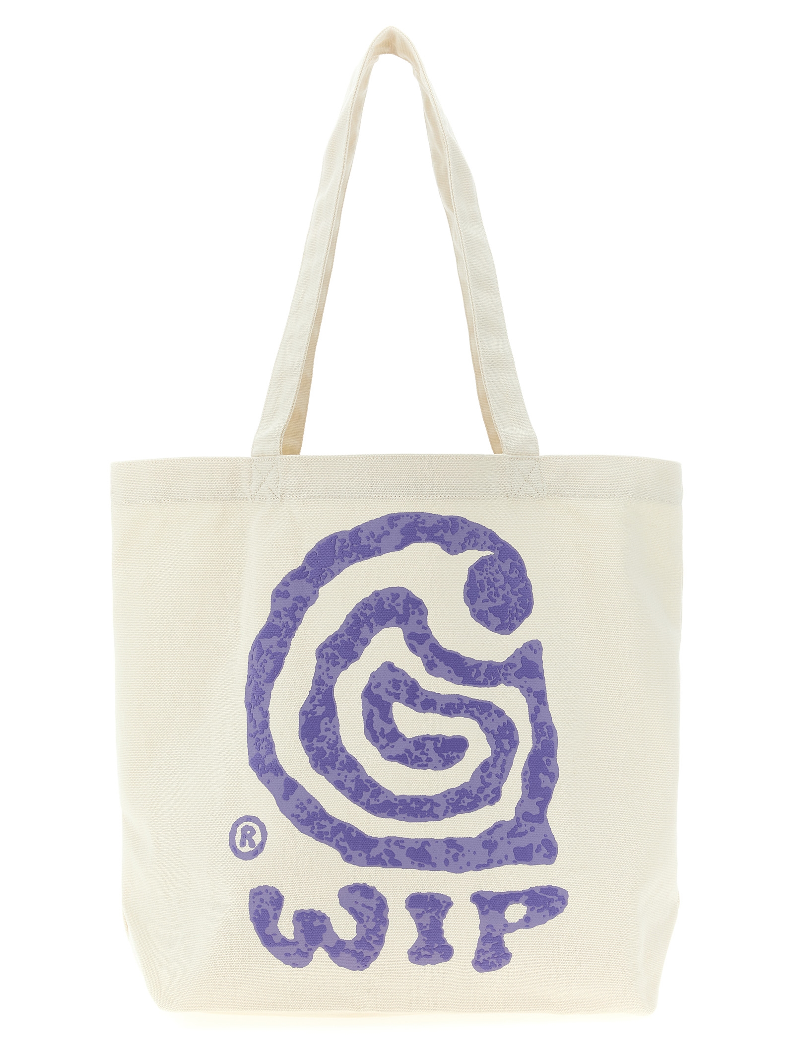 'Canvas Graphic Tote' shopping bag