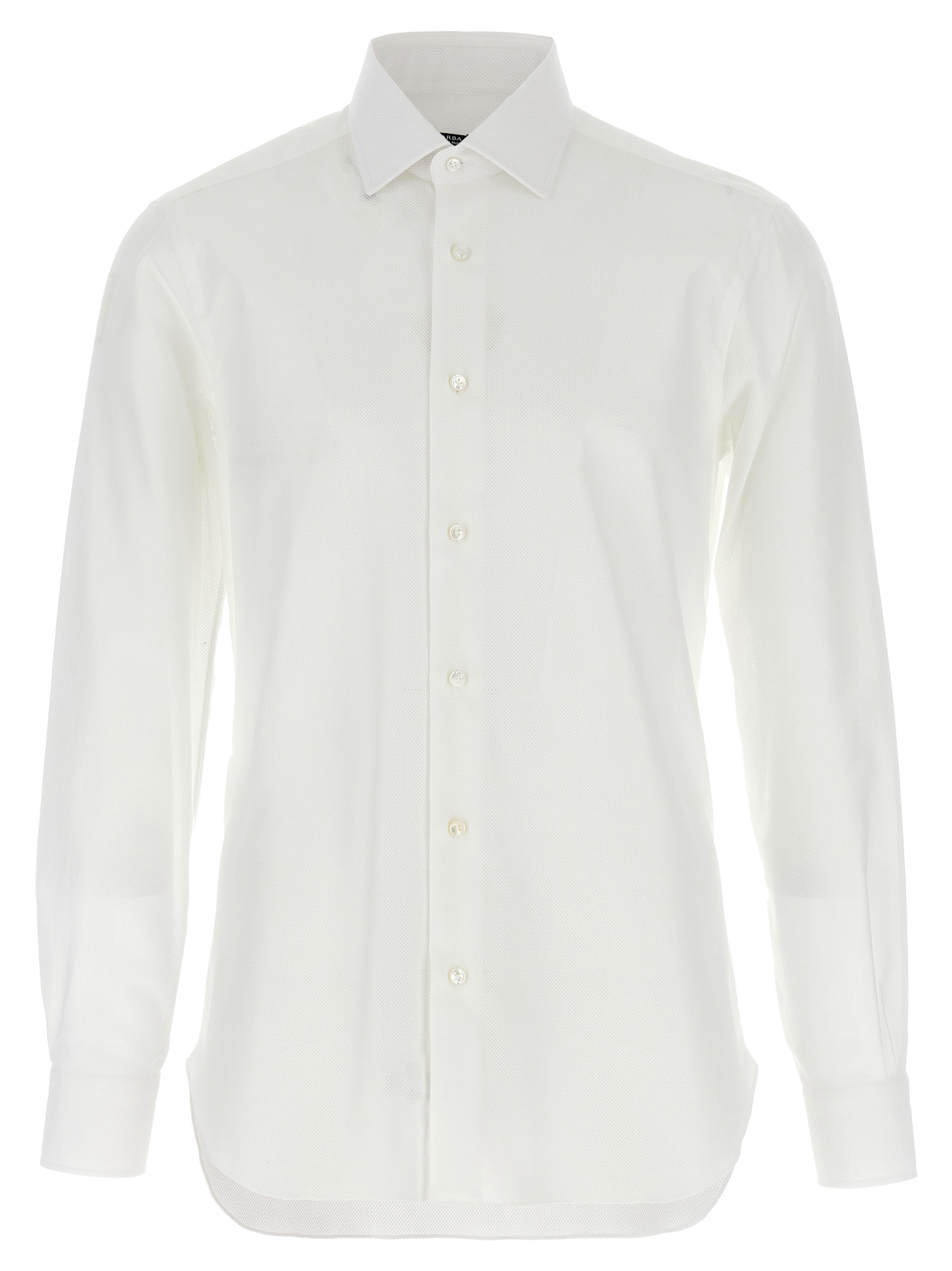 Honeycomb cotton shirt