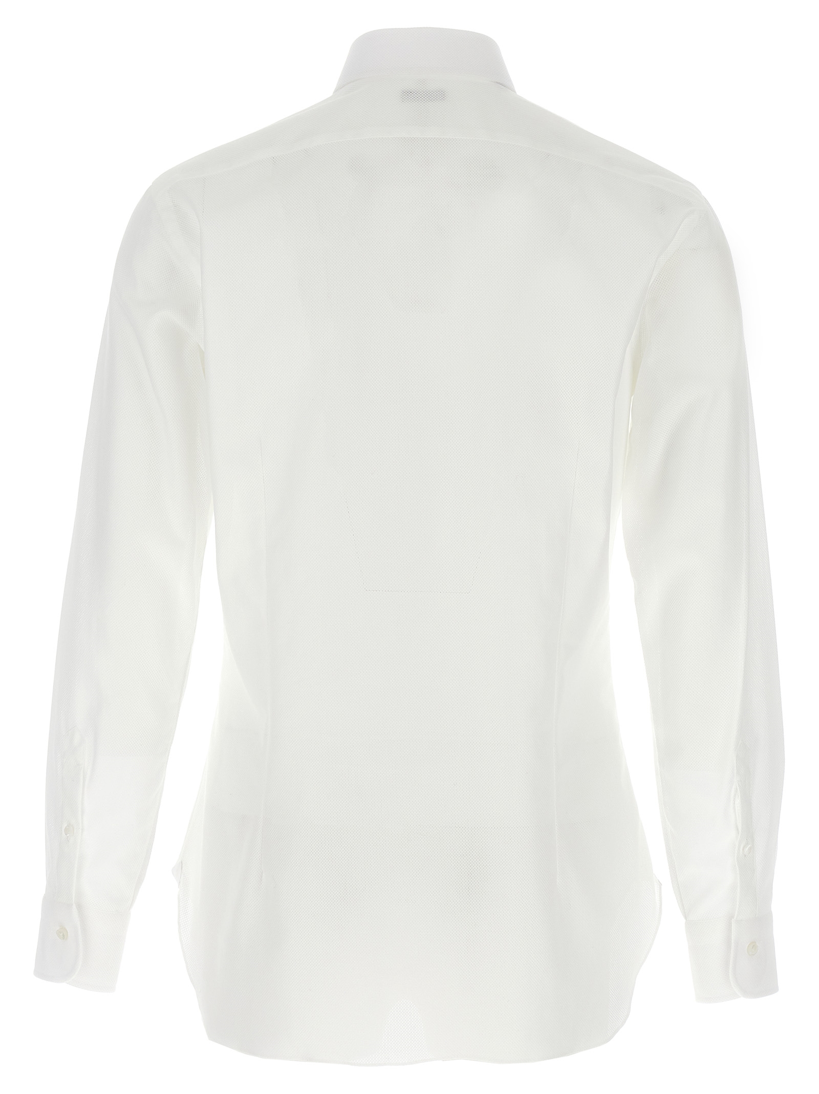 Honeycomb cotton shirt - immagine 2