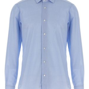Honeycomb cotton shirt
