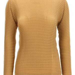 'Suede Like Pleats' blouse