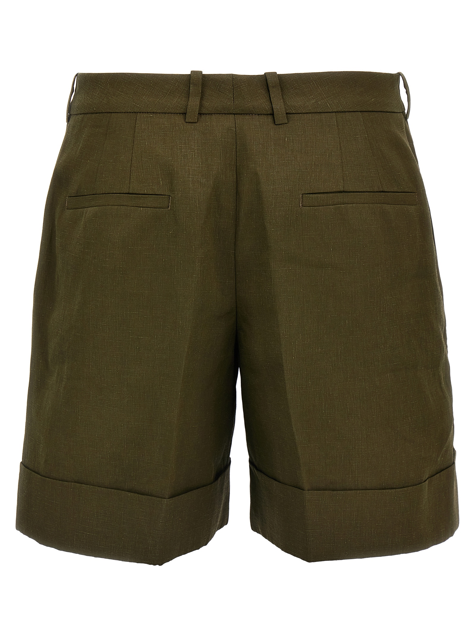 Linen bermuda shorts - immagine 2