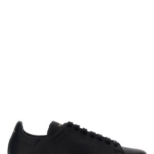 Logo leather sneakers