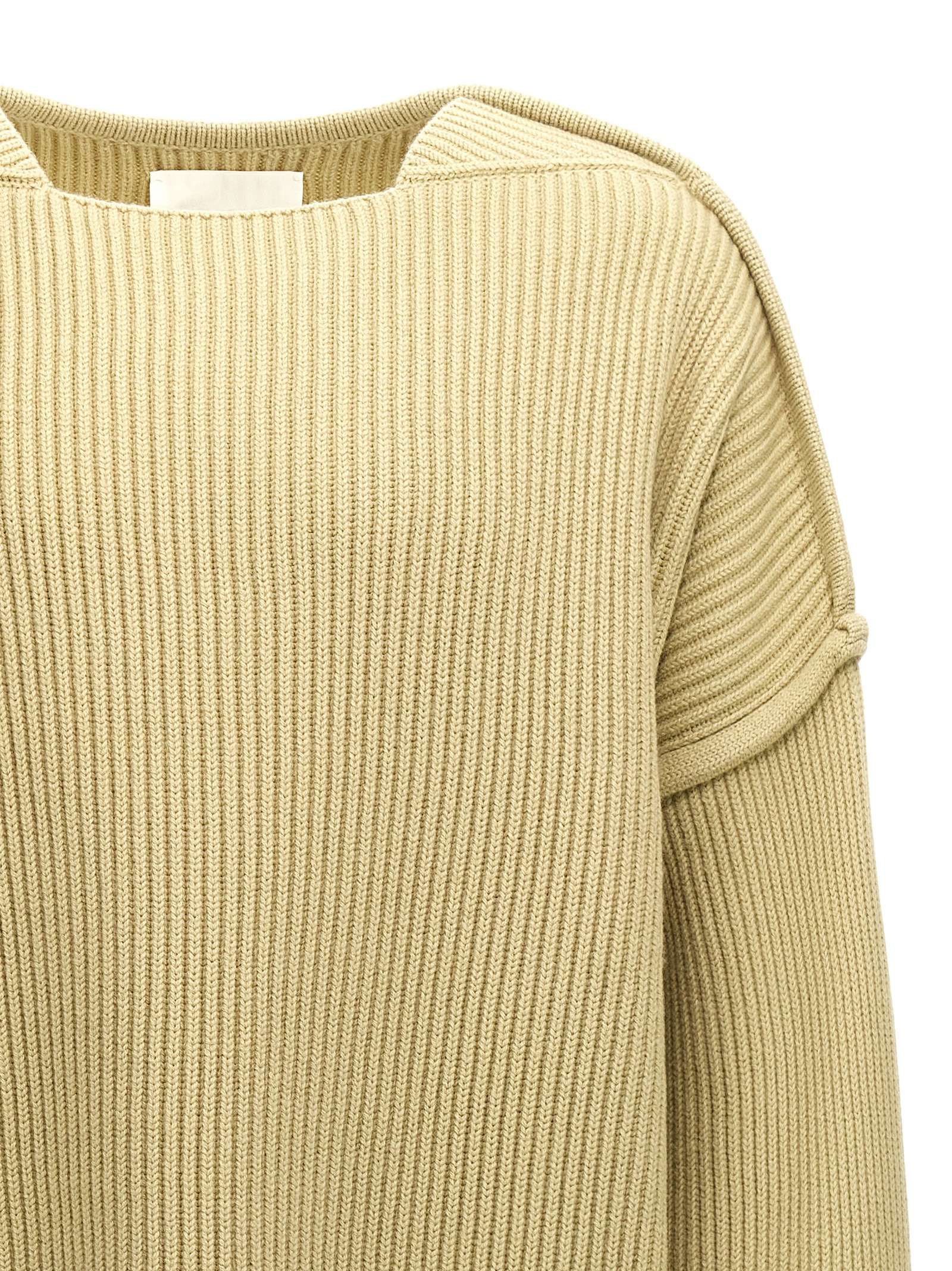 Geometric neckline sweater - immagine 3