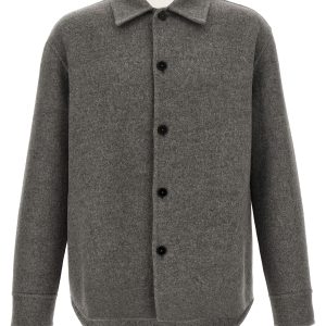 Wool overshirt