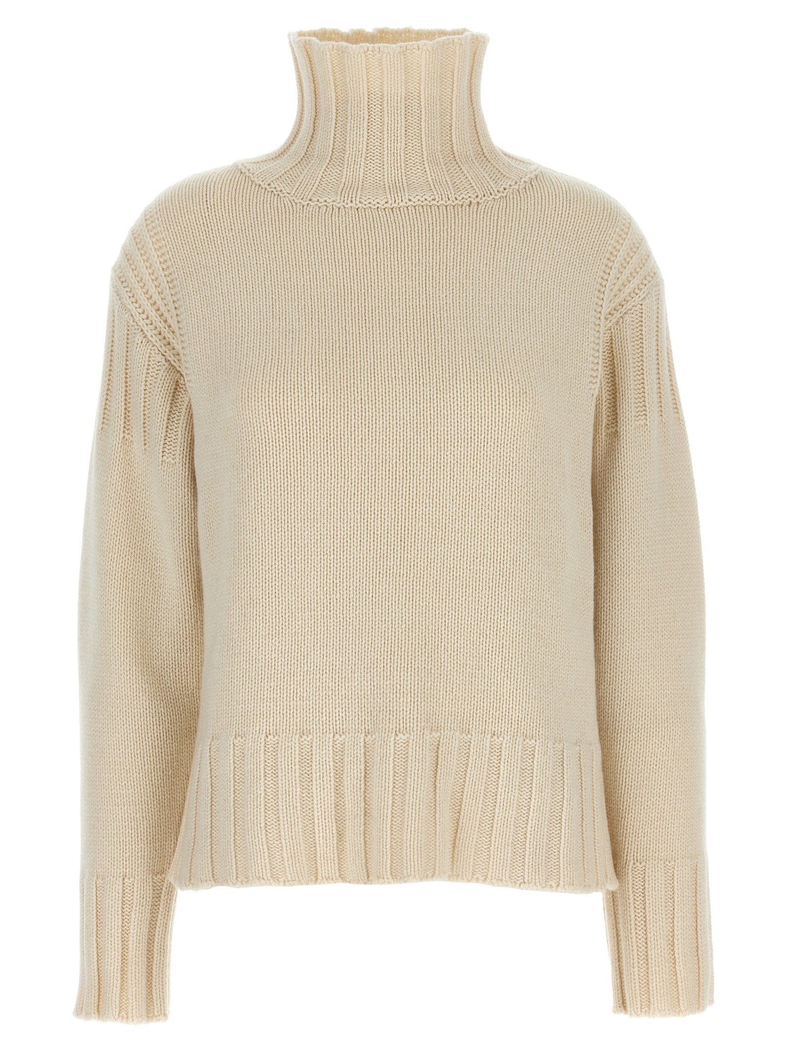 Ribbed detail sweater