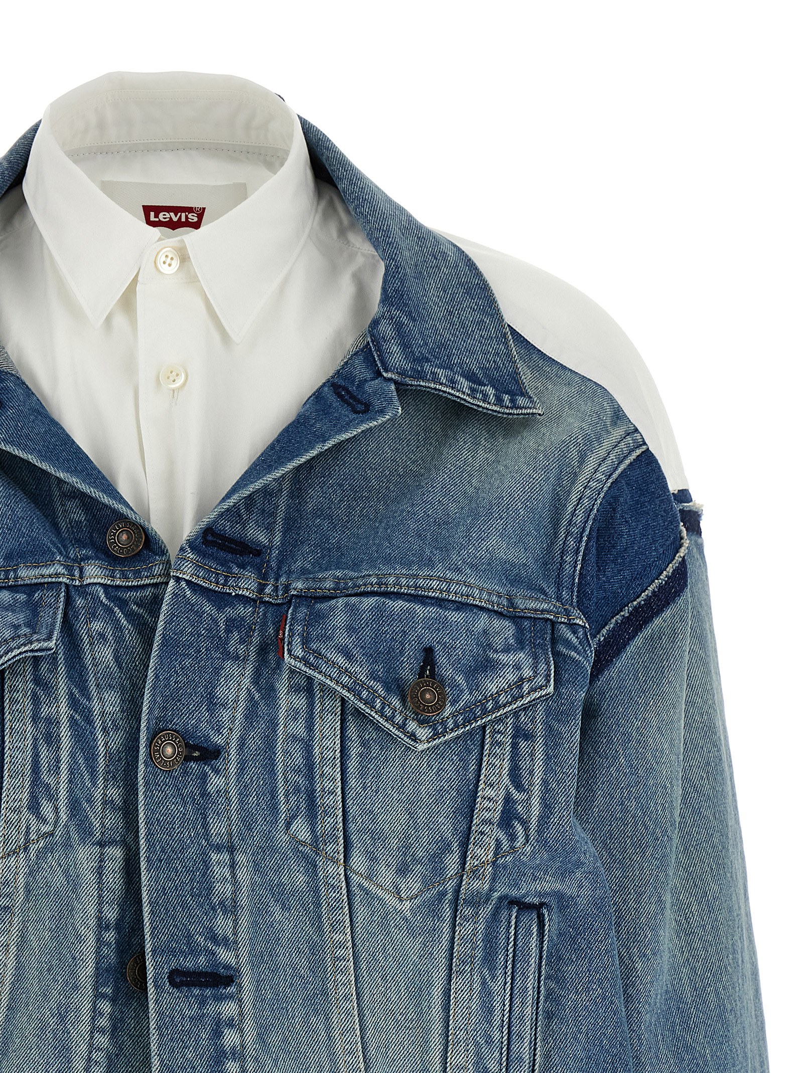 Junya Watanabe x Levi's® shirt denim jacket - immagine 3