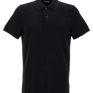 Logo embroidery polo shirt