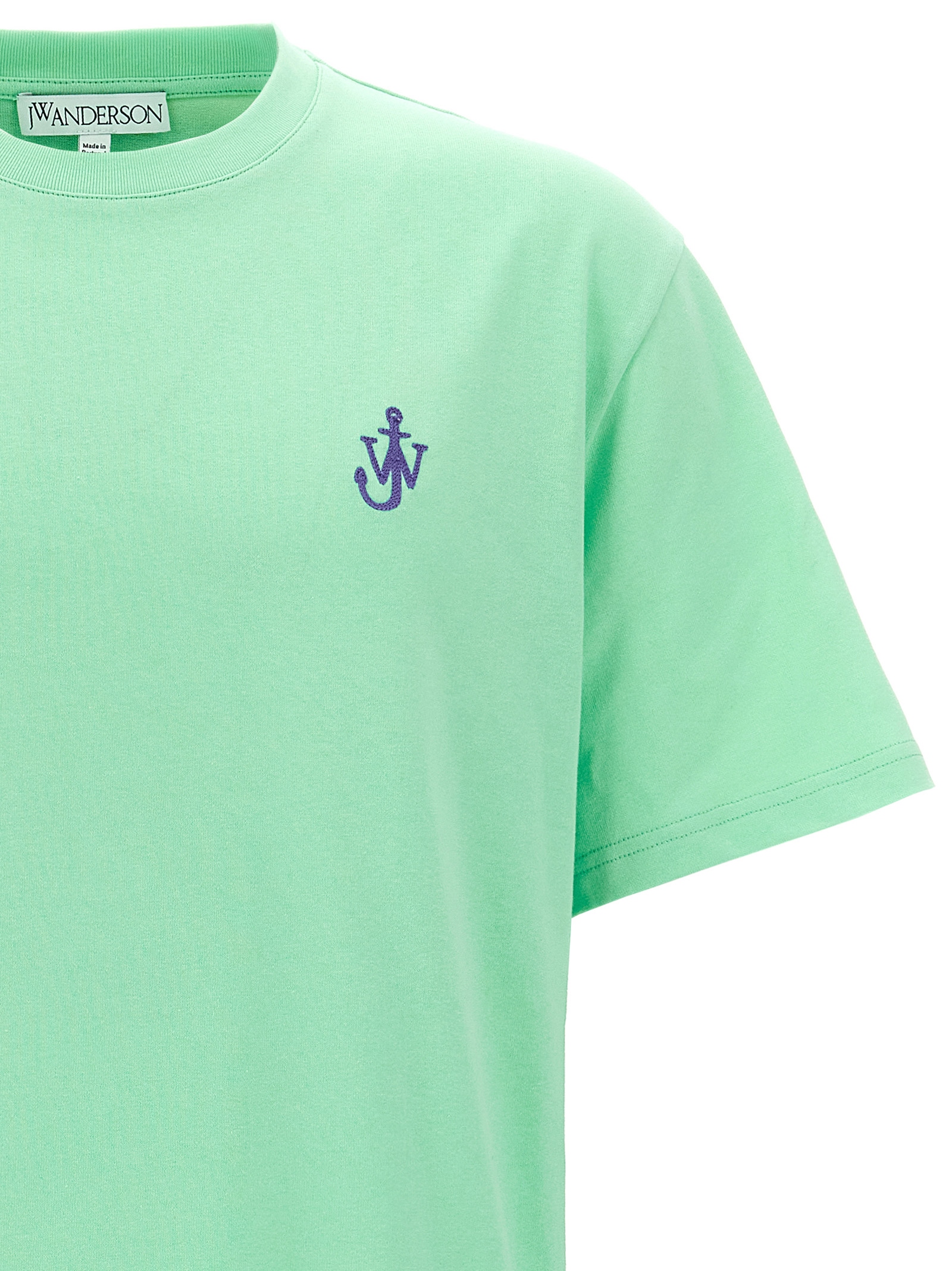 'Anchor Embroidery' T-shirt - immagine 3