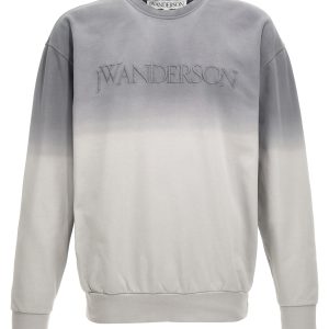 Logo embroidery sweatshirt